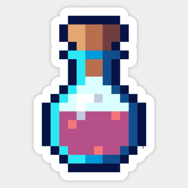 Potion of Cuteness Sticker by InfiniteArtwork